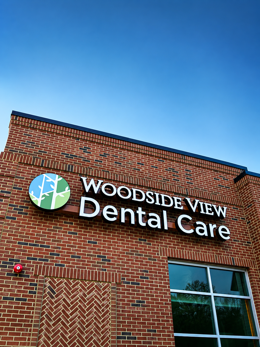 Completed Woodside View Dental Care exterior at 3214 S Providence Road, Waxhaw NC